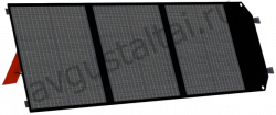 Мобильная солнечная панель 100W 455*1415мм