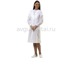 Халат белый женский