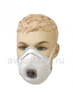 Полумаска фильтрующая SPIROTEK VS 2200V с клапаном FFP2 