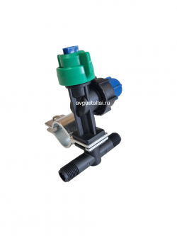 Корпус распылителя D13(прох./резьба) с гайкой,креплением и распылителем Licheng (Китай)