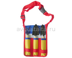 Набор инвентаря д/комнатных растений в сумочке на ремне