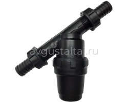 Фильтр напорный серии 323 "косой" с патрубками d25