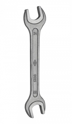 Ключ 2-х сторонний 22*24 Ц15хр.