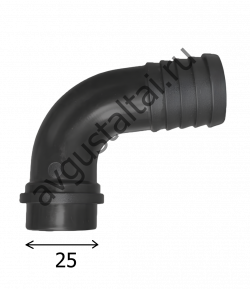 Фитинг угловой выходной D-133