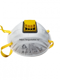 Полумаска противоаэрозольная с клапаном, чашеобразная JM-8612