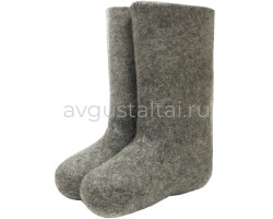 Валенки серые