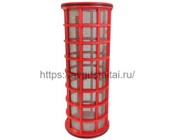 Фильтрующий элемент 286х108/32 меш. (красн.), с кольцами