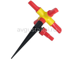 Разбрызгиватель 4-х рожк на опоре